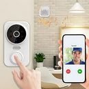 Campainha de Vídeo Inteligente Câmera Wifi Sem Fio Áudio