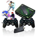 Console emulador portátil 4K Stick com 20.000 jogos clássicos retrô + 2 controles sem fio; 64 GB de armazenamento.