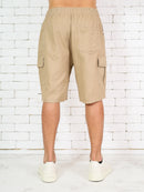 Bermuda Shorts Masculinos Cargo Com Bolso Streetwear Importa