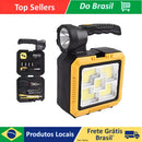 Luminária com Kit Ferramentas e Power Bank Compacta Bateria Solar e USB Carregador de Celular Portatil