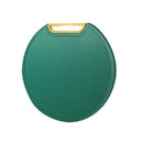 Kit de tábua de corte antibacteriana redonda OU quadrada + espremedor de alho e amassador em aço inoxidável